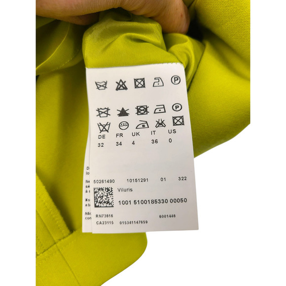 BOSS Hugo Boss Peplum Top Skirt Set Office Careerwear Size 0 - Picture 9 of 12